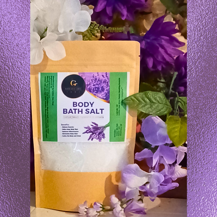 Bath Salt for Sore Muscles Joint Pain Bath Salts Golden Dew Drop