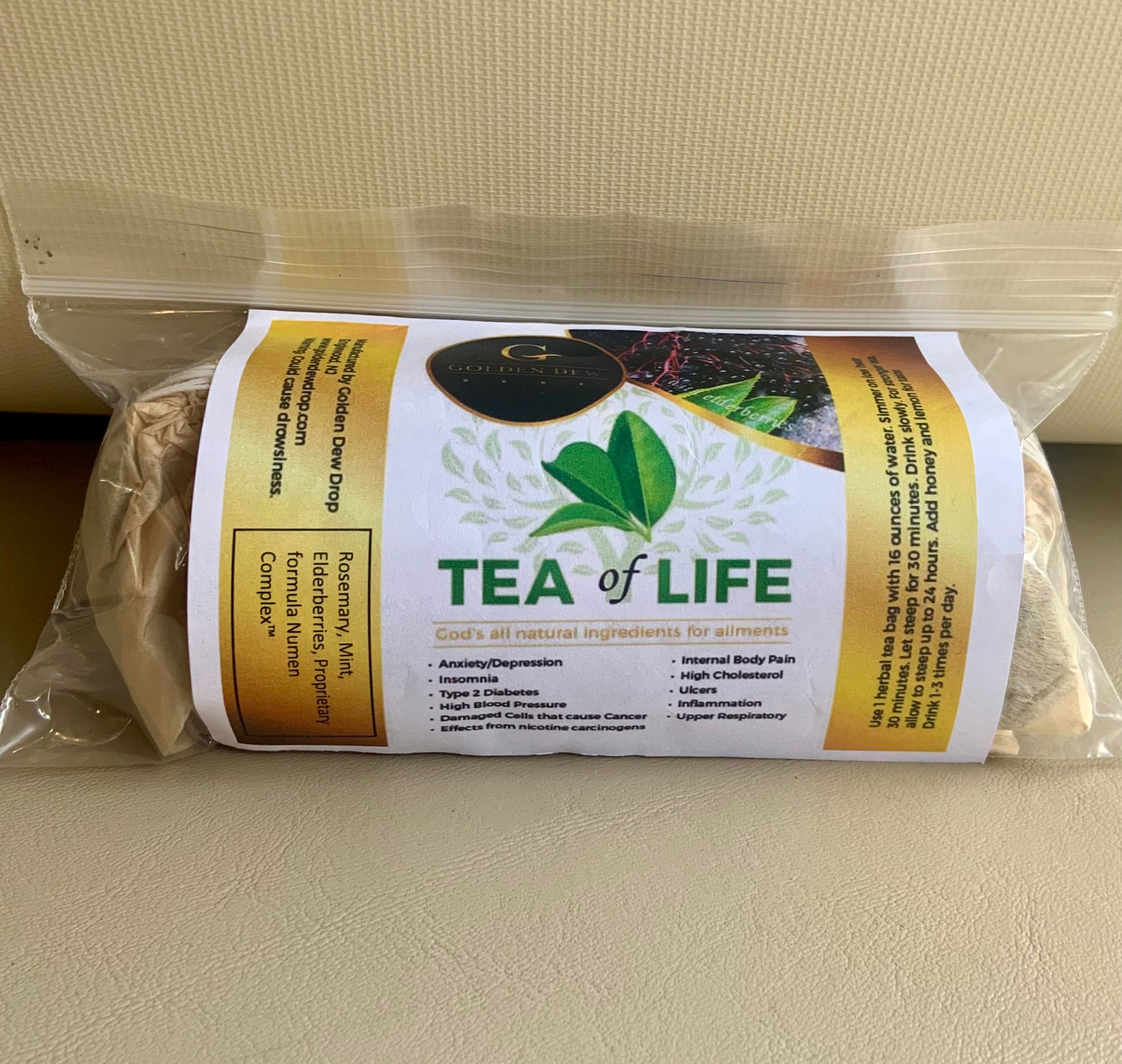 Tea of Life with Elderberries