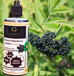 Black Elderberry Liquid w/honey
